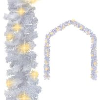 Jouluköynnös LED-valoilla, 5 m, valkoinen
