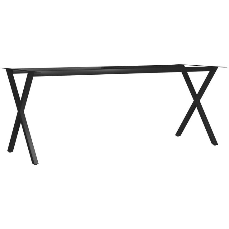 Ruokapöydän jalat x-runko 180x80x72 cm_1