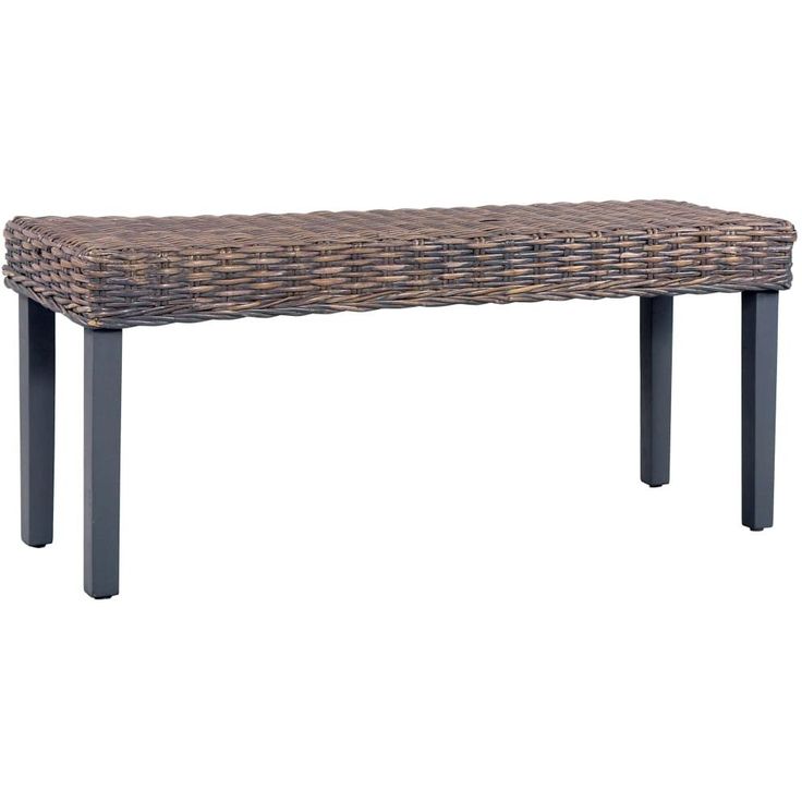 Penkki 110cm luonnollinen kubu-rottinki/täysi mangopuu_1