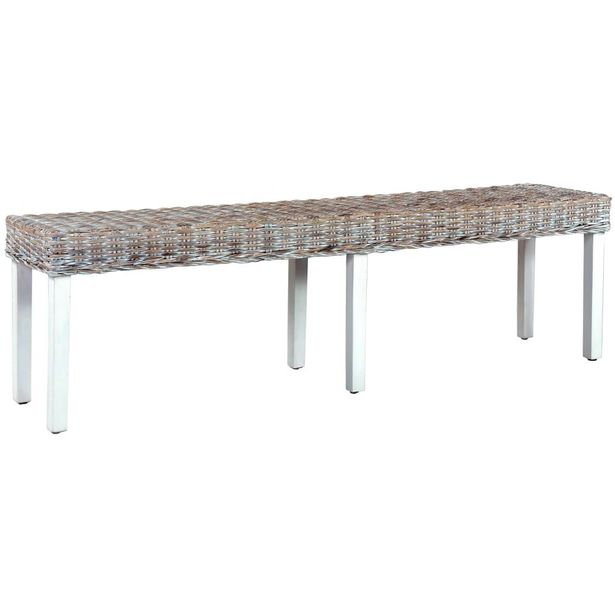Penkki 160cm luonnollinen kubu-rottinki ja täysi mangopuu_1