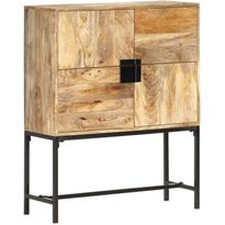 Kaappi 80x30x100 cm täysi mangopuu