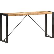 Konsolipöytä 150x35x76 cm täysi mangopuu