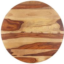Pöytälevy, täysi seesampuu, pyöreä, 15-16 mm, 70 cm