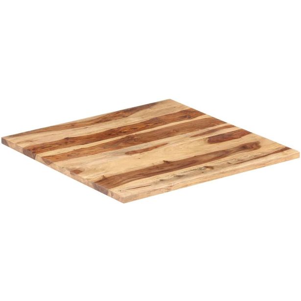 Pöytälevy, täysi seesampuu, 25-27 mm, 60x60 cm