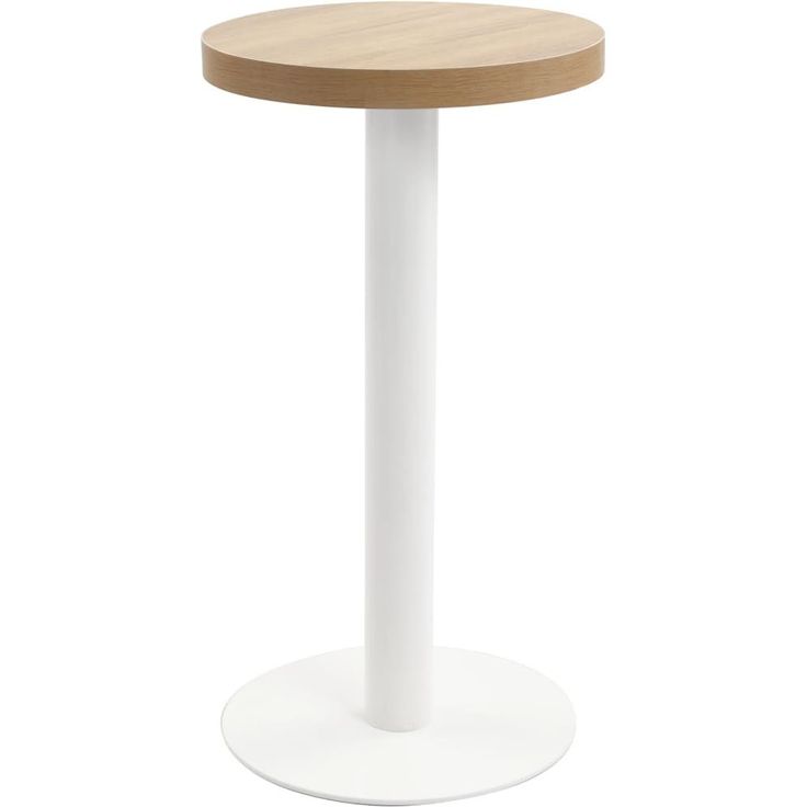 Bistropöytä vaaleanruskea mdf 40 cm_1