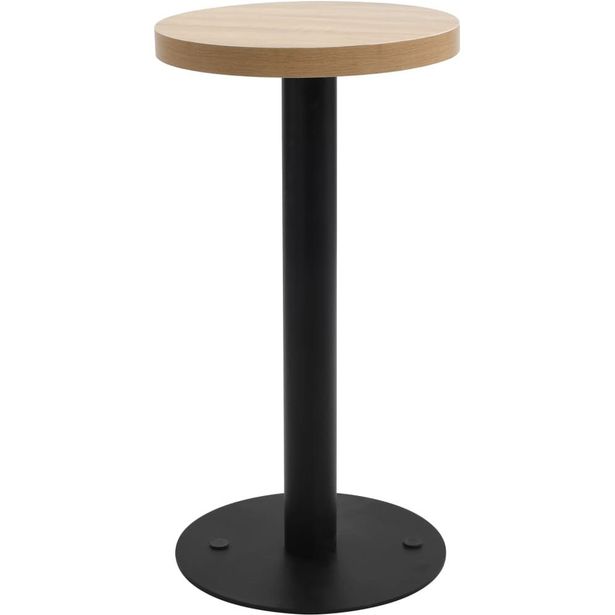 Bistropöytä vaaleanruskea 40 cm mdf_1