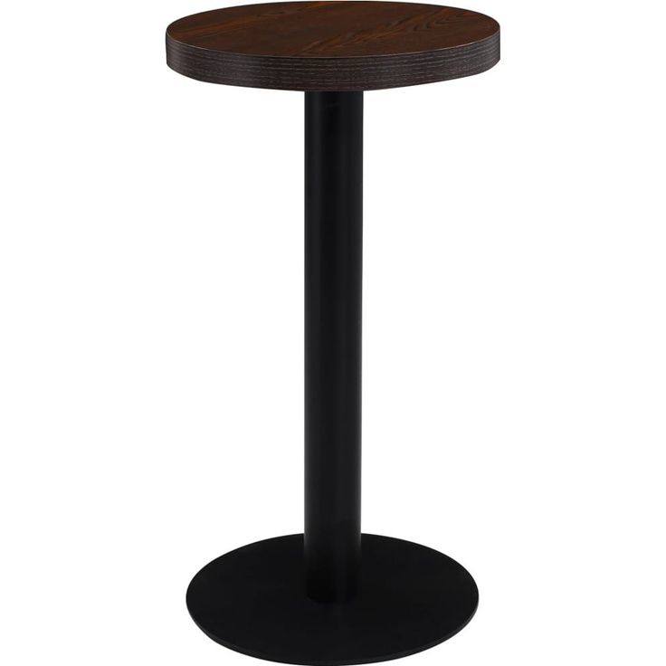 Bistropöytä tummanruskea 40 cm mdf_1