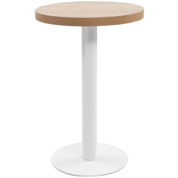 Bistropöytä vaaleanruskea 50 cm mdf_1