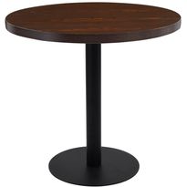 Bistropöytä tummanruskea 80 cm mdf