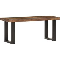 Penkki 110 cm, uusiokäytetty puu ja teräs