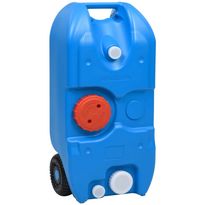 Vesisäiliö pyörillä, 40L, sininen