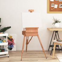 Maalausteline FinePRICE, 81 x 121 x 173 cm, täysi pyökki