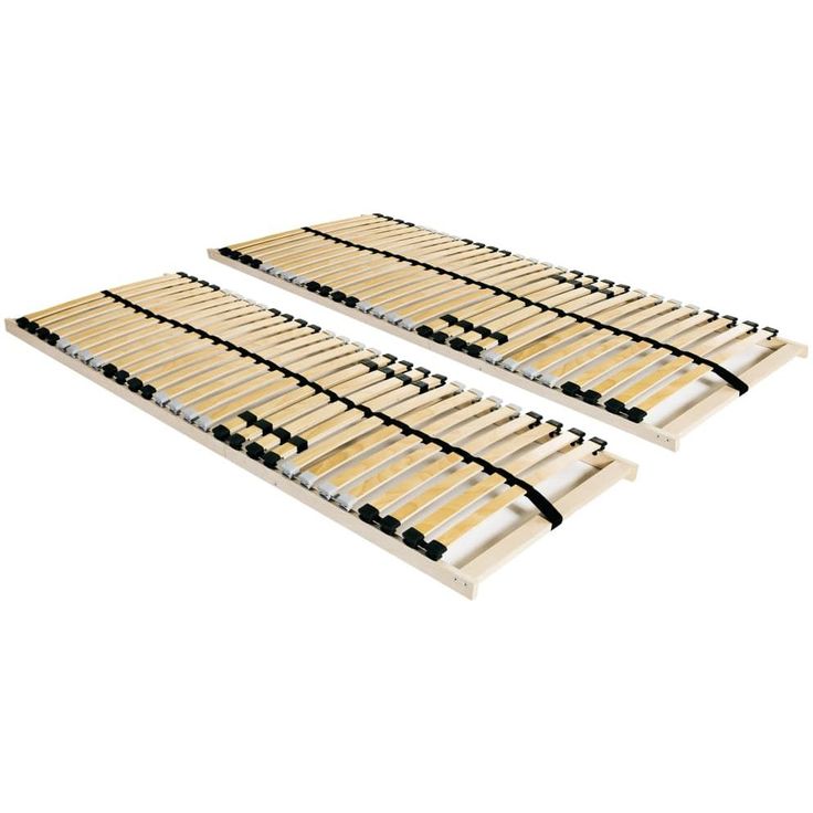 Sängyn sälepohjat 2 kpl 28 säleellä 7 vyöhykettä 90x200cm_1