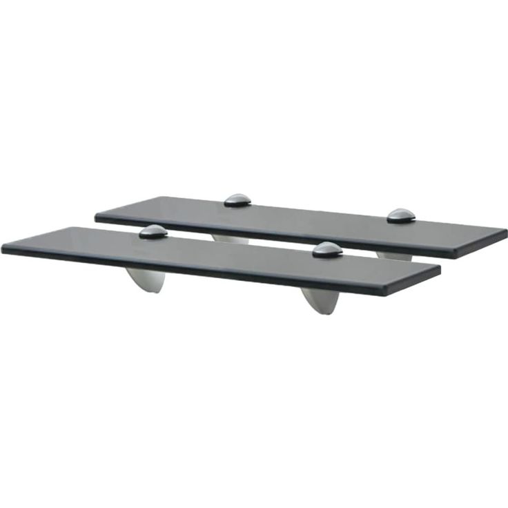 Kelluvat hyllyt 2 kpl lasi 40x20 cm 8 mm_1