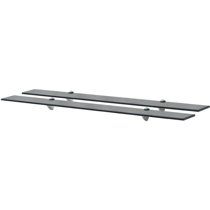 Kelluvat hyllyt 2 kpl lasi 100x20 cm 8 mm_1