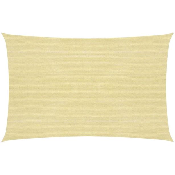 Aurinkopurje 160 g/m², beige 3x4 m HDPE