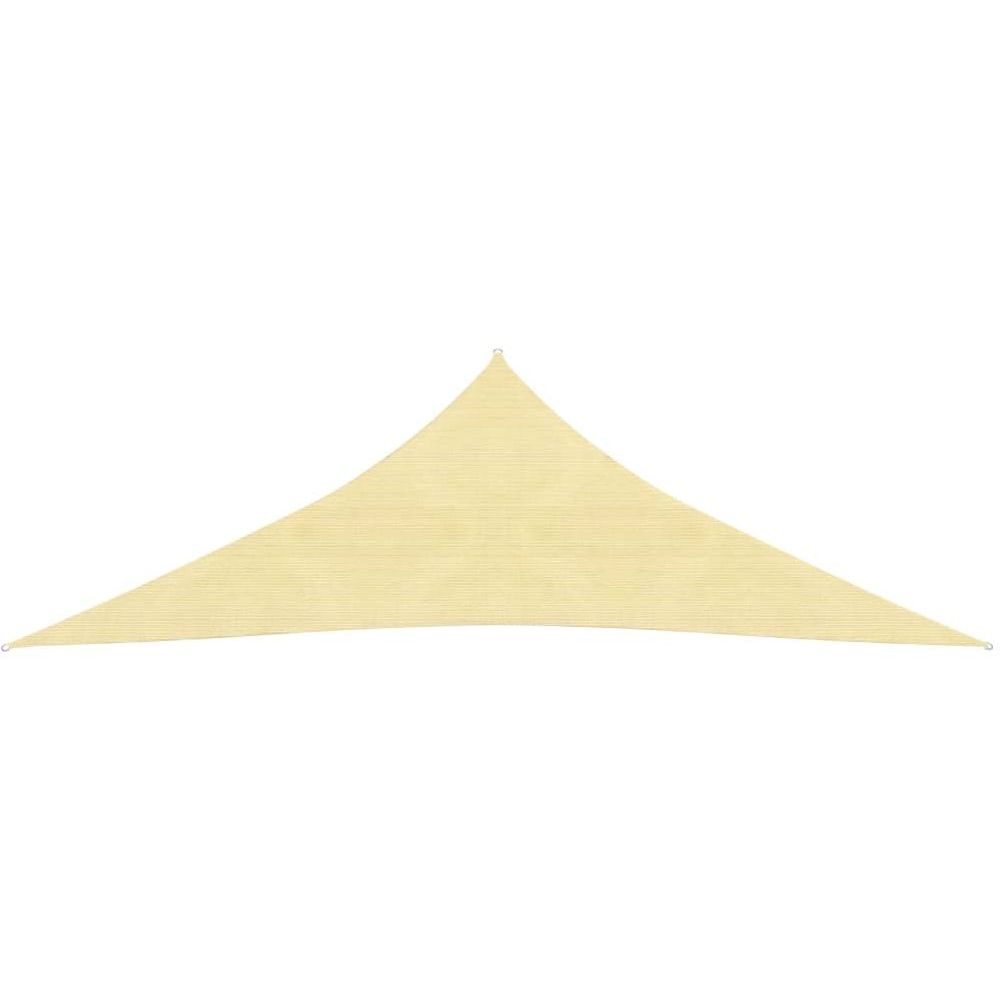 Aurinkopurje 160 g/m², beige 2,5x2,5x3,5 m HDPE