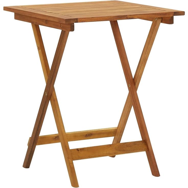 Kokoontaitettava puutarhapöytä 60x60x75 cm täysi akaasiapuu_1