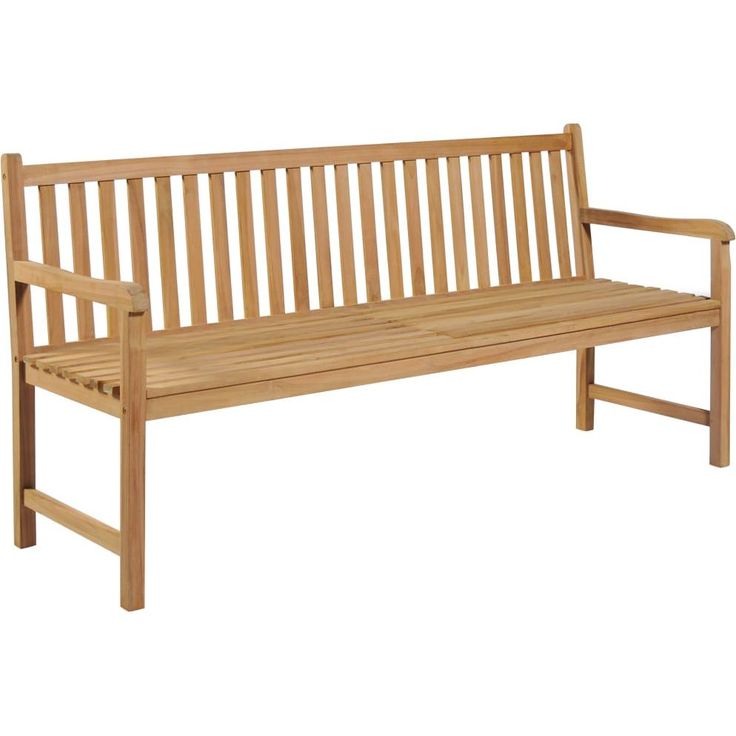 Puutarhapenkki 175 cm täysi tiikki_1