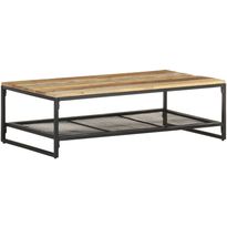 Sohvapöytä 110x60x35 cm kierrätetty täyspuu