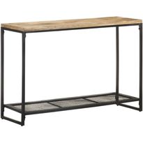 Konsolipöytä 110x35x75 cm täysi mangopuu
