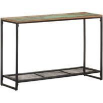 Konsolipöytä 110x35x75 cm kierrätetty täyspuu