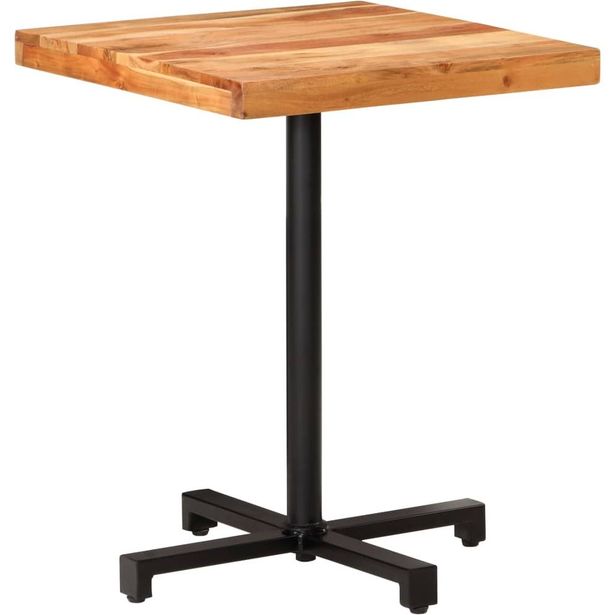 Bistropöytä neliö 60x60x75 cm täysi akaasiapuu_1