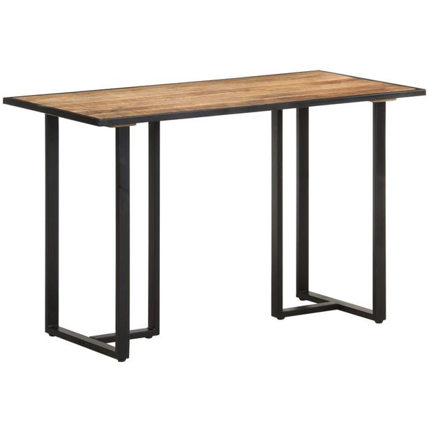 Ruokapöytä 120 cm karkea mangopuu_1