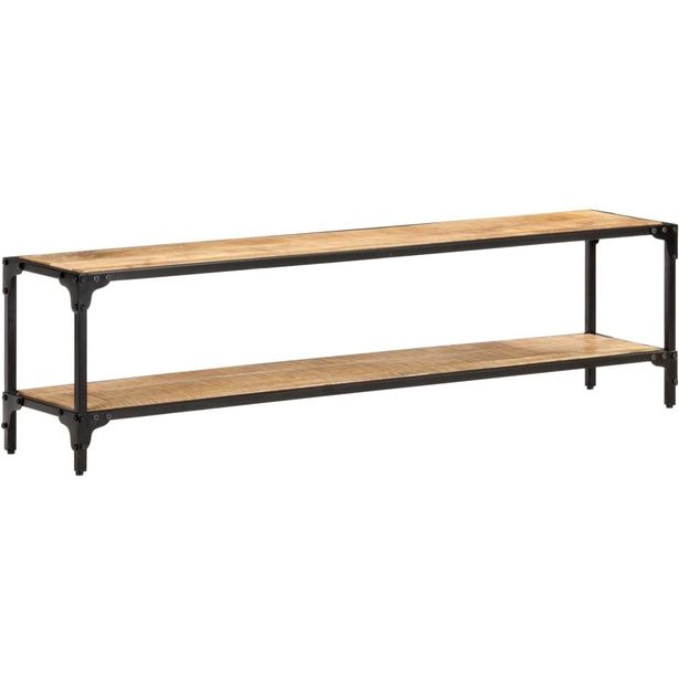 Tv-taso 150x30x40cm täysi mangopuu_1