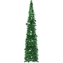 Pop-up tekojoulukuusi, vihreä, 120cm, PET
