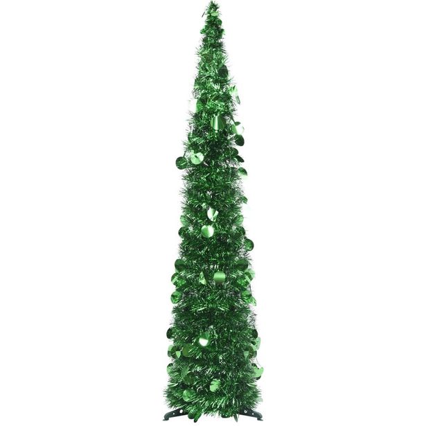 Pop-up tekojoulukuusi, vihreä, 120cm, PET