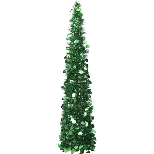 Pop-up tekojoulukuusi, vihreä, 150cm, PET
