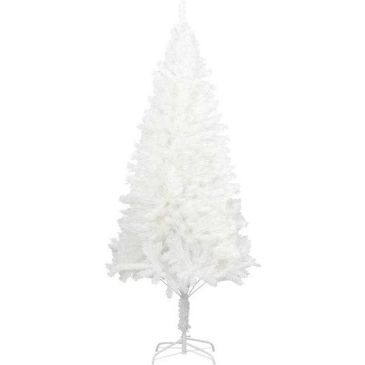 Tekojoulukuusi jalustalla valkoinen 120cm, PE
