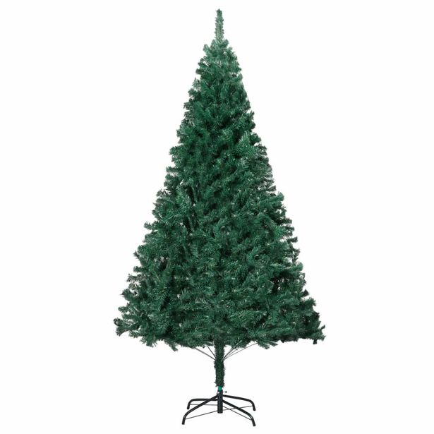 Tekojoulukuusi paksuilla oksilla, vihreä, 210cm, PVC