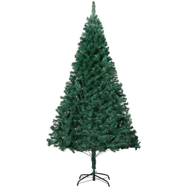 Tekojoulukuusi paksuilla oksilla, vihreä, 240cm, PVC