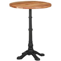 Bistropöytä 60x76cm täysi akaasiapuu