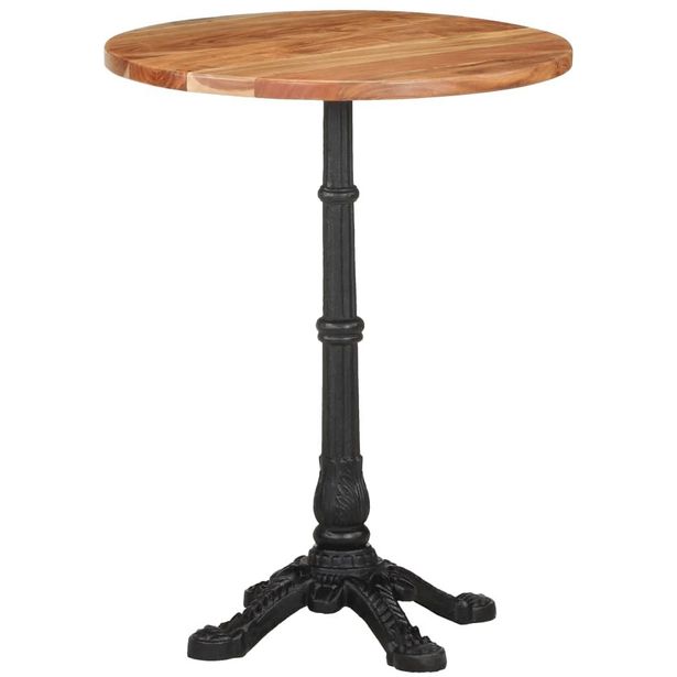 Bistropöytä 60x76cm täysi akaasiapuu_1