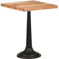 Bistropöytä 60x60x76 cm täysi akaasiapuu