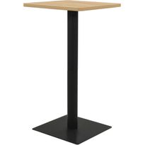 Bistropöytä tammen värinen 50x50x107 cm