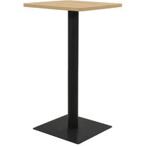 Bistropöytä tammenvärinen 60x60x107 cm