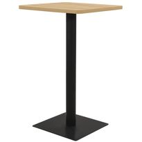 Bistropöytä tammen värinen 78,5x78,5x107 cm