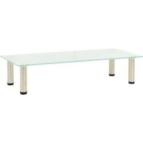 Tv-taso himmeä 80x35x17 cm karkaistu lasi