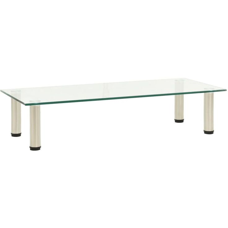 Tv-taso läpinäkyvä 80x35x17 cm karkaistu lasi_1