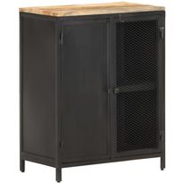 Senkki 60x35x78 cm täysi karkea mangopuu