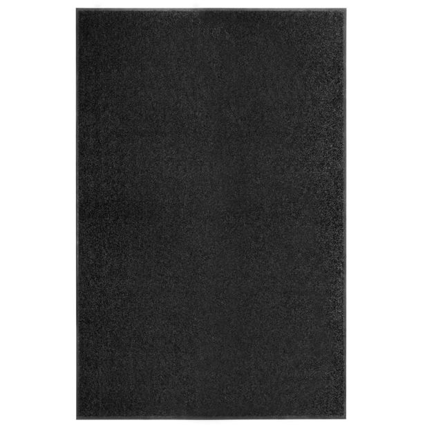 Käytävämatto, 120x180cm, pestävä, musta