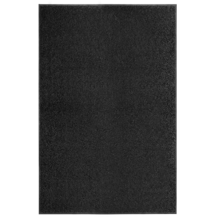 Käytävämatto, 120x180cm, pestävä, musta