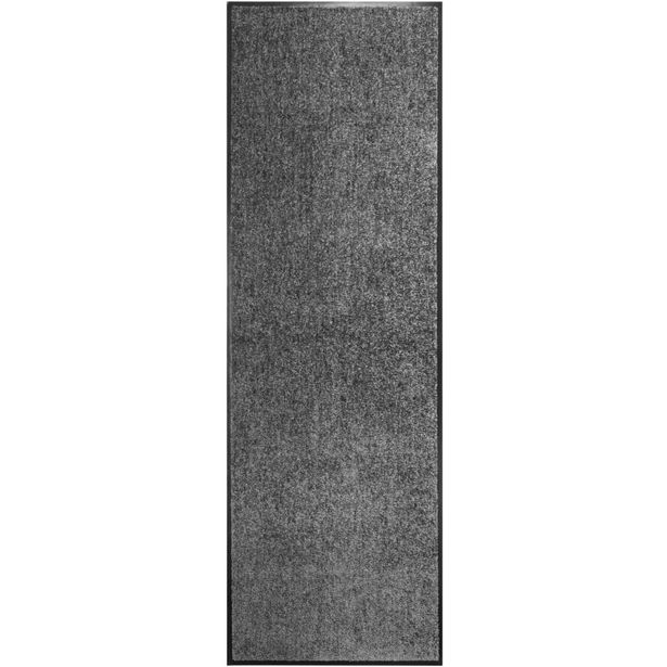 Käytävämatto, 60x180cm, pestävä, antrasiitti