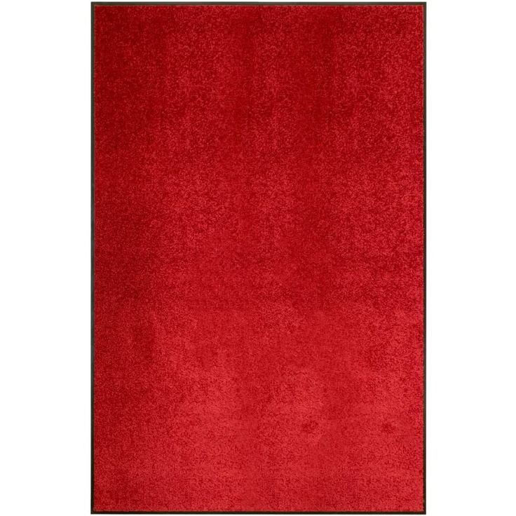 Käytävämatto, 120x180cm, pestävä, punainen