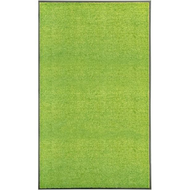 Käytävämatto, 90x150cm, pestävä, vihreä