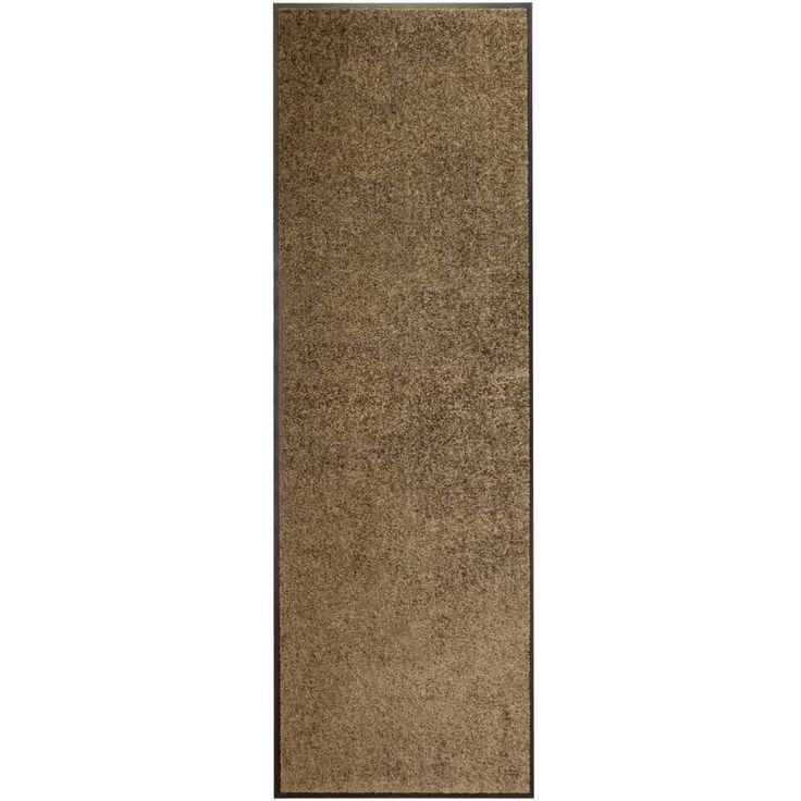Käytävämatto, 60x180cm, pestävä, ruskea